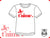 Je t'aime red t-shirt