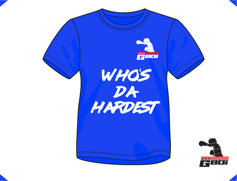 GBOi (Who's Da Hardest) Royal blue