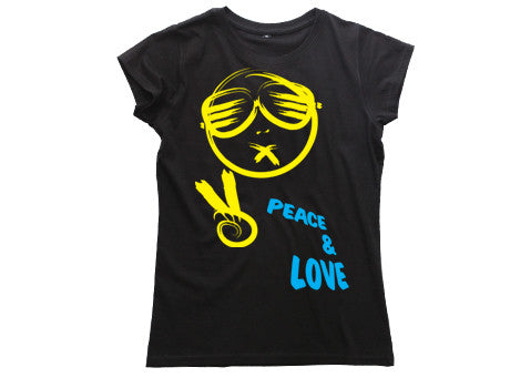 Peace (women's) black tee