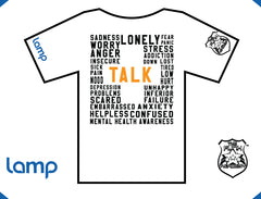The Funk Academy & Lamp TALK IS POSITIVE (white) (w)