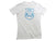 TFA Classic mens white cyan logo