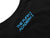 TFA Classic womens black cyan logo