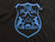 TFA Classic womens black cyan logo