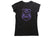 TFA Classic womens black purple logo