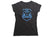 TFA Classic womens black cyan logo