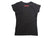 TFA Classic womens black t-shirt with red logo