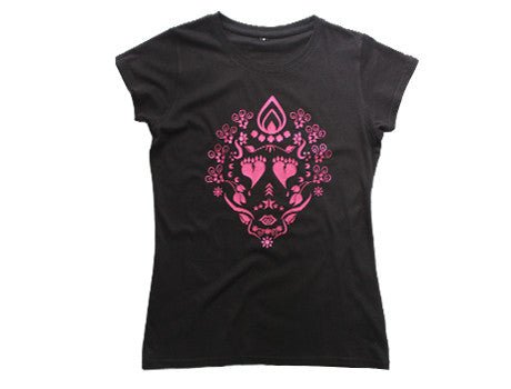 TFA Tribal Skull electric pink